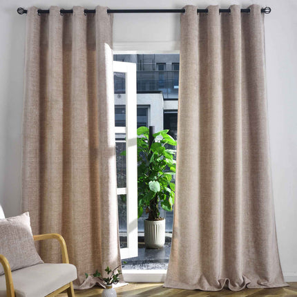 2er Set Verdunkelungsvorhänge »Nürnberg« Ösen Raffhalter Chenille samtig weich geschmeidig fallend 202420-2