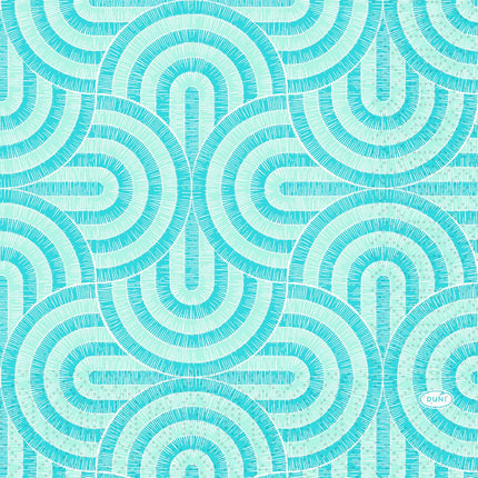 Breeze Mint Blue Servietten 33x33 cm | Packung (50 Stück)