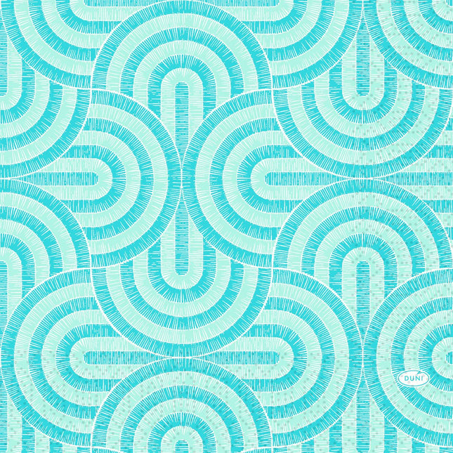 Breeze Mint Blue Servietten 33x33 cm | Packung (50 Stück)