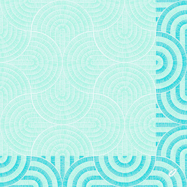 Breeze Mint Blue Servietten 40x40 cm | Packung (250 Stück)