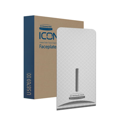 Kimberly-Clark Professional™ Icon™ Dispenser Faceplate - FTT, 27.80 cm x 13.10 cm x 1.40 cm