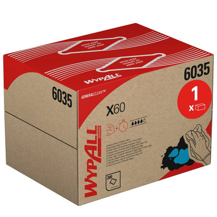 WypAll® X60 Genral Clean - BRAG™ Box / 41.80 cm x 28.30 cm