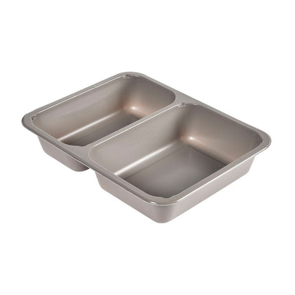 CPET-Schale 2 Grau CPET 225x175x43  | Packung (300 Stück)