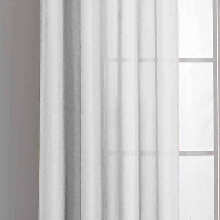 Vorhang Cationic mit Wellenband »Wien« 1:2 Wellenband Bleibandabschluß Knitterarm Wellenfall 2025110