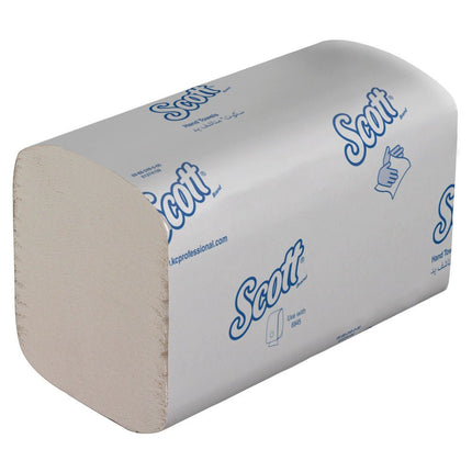 Scott® ESSENTIAL™ Handtücher - Interfold / Weiß /Klein - 15 Clips  x 340 Sheets | Karton (15 Päckchen)