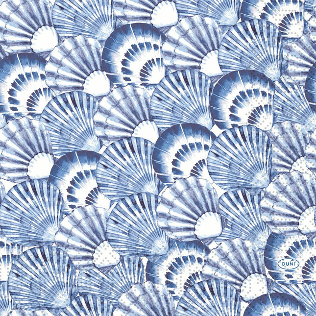 Zellt Servietten 33x33 cm, 3-lagig, Tide Design | Packung (250 Servietten)