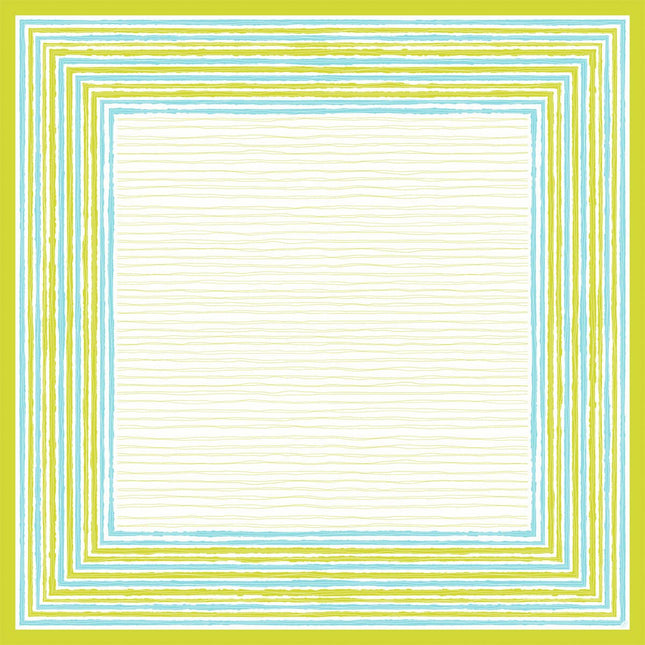 Dunicel Mitteldecke 84x84 cm Elise Stripes - Hochwertige Tischdecke | Packung (20 Stück)