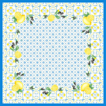 Dunicel Mitteldecke 84x84 cm Mediterran | Packung (20 Stück)