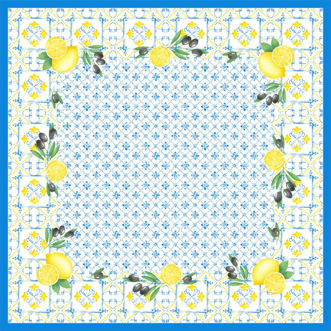 Dunicel Mitteldecke 84x84 cm Mediterran | Packung (20 Stück)