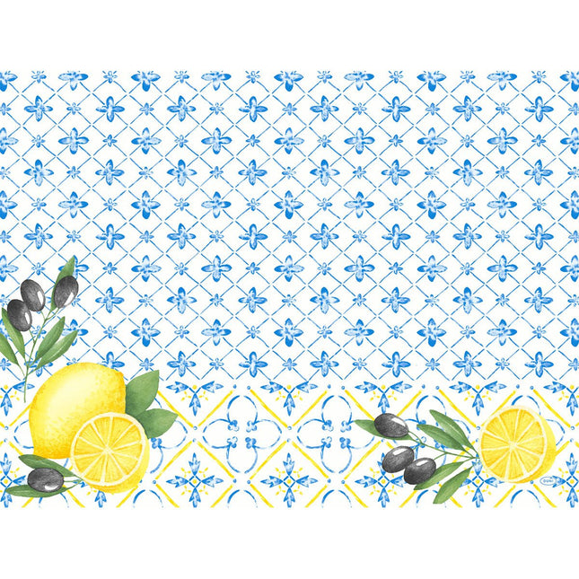 Papier-Tischsets 30x40 cm im mediterranen Design  | Packung (250 Stück)