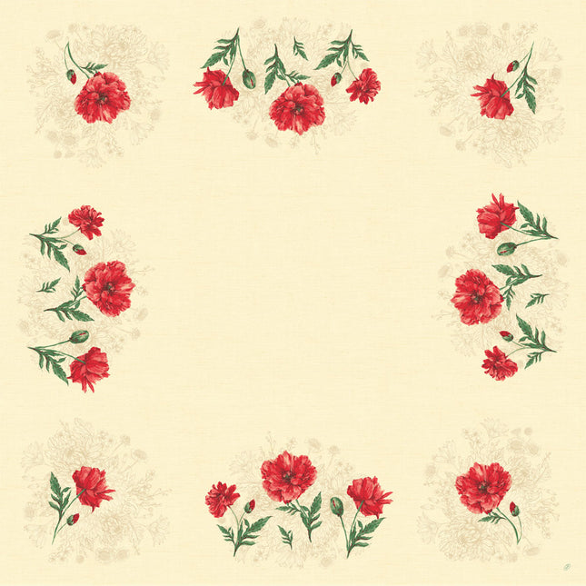 Dunisilk Monique Tischdecke 84x84 cm - Elegante Tischdekoration | Packung (20 Stück)