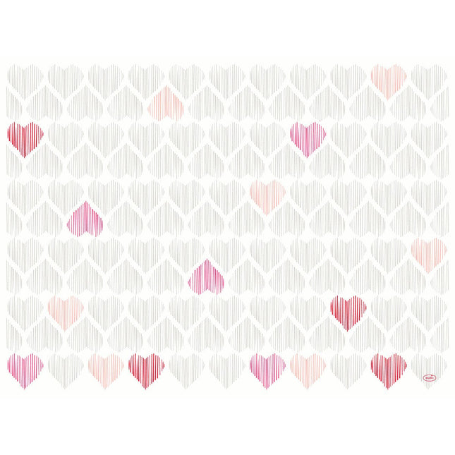 Dunicel-Sets 30x40 cm Amour - hochwertige Tischsets | Packung (100 Stück)