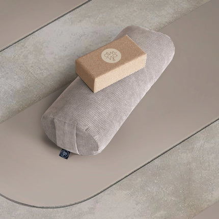 Design Yoga Bolster - Dune Cord