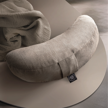 Design Yoga Halbmond Kissen - Dune Cord