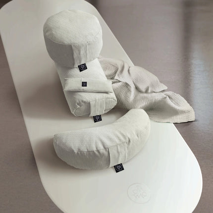 Oval Advanced Grip Yogamatte - Pearl