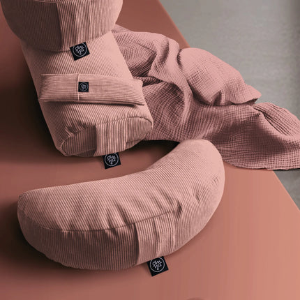 Shavasana Decke - Blush Musselin