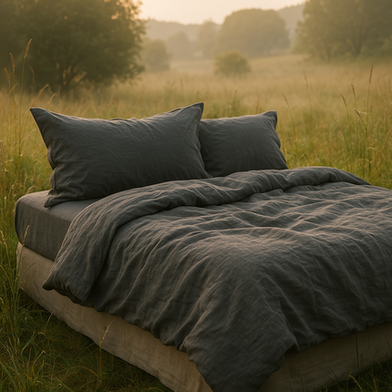 Premium Lyocell Kinderbettwäsche "Frosty Stone"