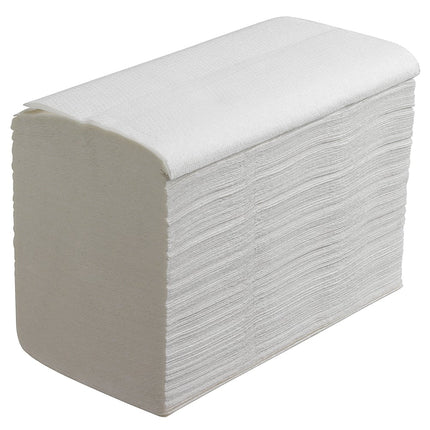 Scott® Control™ Herunterspülbare Falthandtücher - Weiß - 15 Clips  x 322 Sheets | Karton (15 Päckchen)