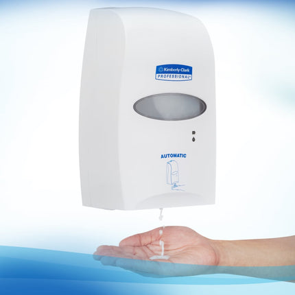 Scott® CONTROL Handdesinfektionsschaum auf Alkoholbasis - 1.2 Litre Cassette / Transparent /1.2 l - 4 Electronic Cassettes | Karton (4 Kartuschen)