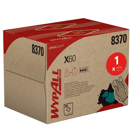 WypAll® X60 Genral Clean - BRAG™ Box / 41.80 cm x 28.30 cm