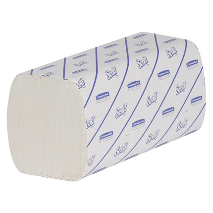 Scott® EXCELLENT Handtücher - Interfold / Weiß /Klein - 20 Clips  x 190 Sheets | Karton (20 Päckchen)