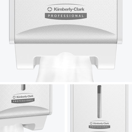 Kimberly-Clark Professional™ Icon™ Toilet Tissue Spender - gefaltet,  32.00 cm x 14.50 cm x 13.80 cm