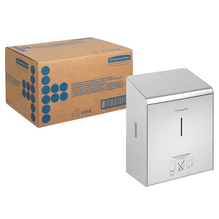 Kimberly-Clark Professional™ Rollenhandtuchspender - Edelstahl - 1 Dispenser | Karton (1 Spender)