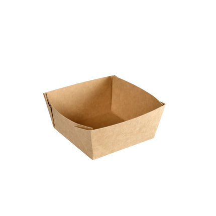 Viking Cube Low Box  Braun Karton/PE 113x113x50  | Packung (300 Stück)