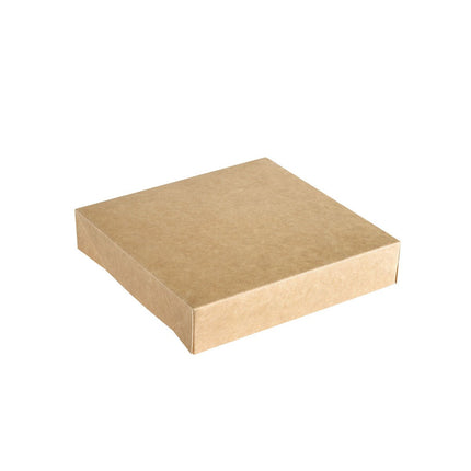 Viking Block Deckel  Braun Karton/PE 140x140x29  | Packung (300 Stück)
