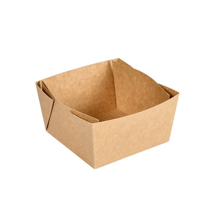 Viking Block Box 1200 ml  Braun Karton/PLA 140x140x75  | Packung (300 Stück)