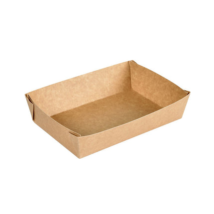 Viking Brick Box 1100 ml  Braun Karton/PLA 200x140x45  | Packung (300 Stück)