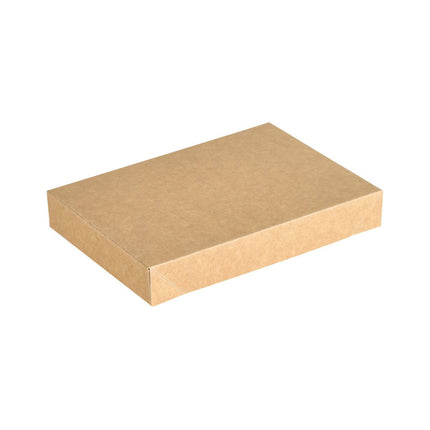 Viking Brick Deckel Karton  Braun Karton/PLA 200x140x30  | Packung (300 Stück)