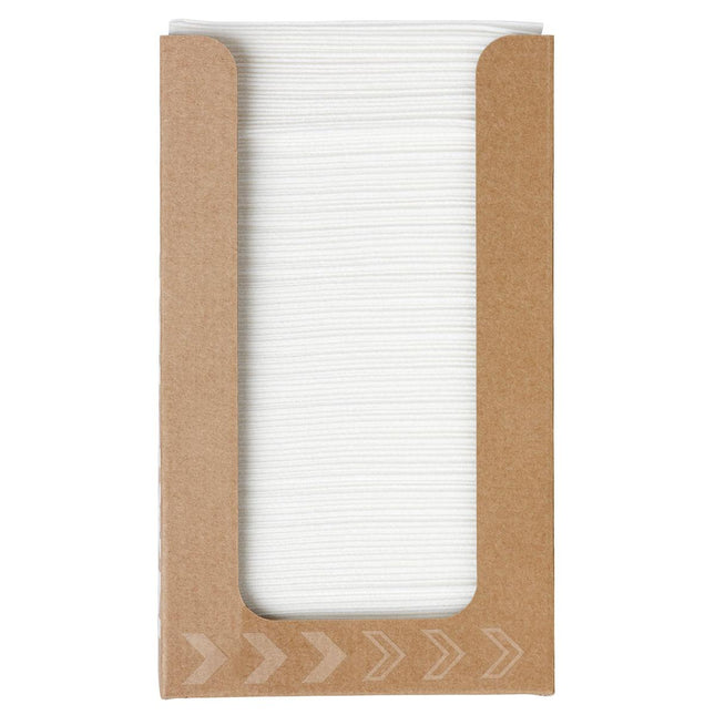 Bio-Dunisoft-Serviettenbox 20 x 20 cm weiß | Packung
