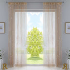 Gold Lurex / HxB 270x90 cm