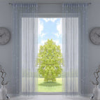 Grau Lurex / HxB 250x140 cm