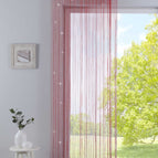 Rot Lurex / HxB 250x140 cm