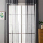 Schwarz / HxB 225x140 cm