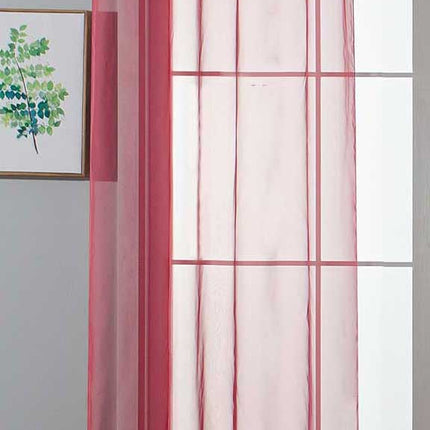 Ösenvorhang Transparent »Uni« Gardine Stores Vorhang Ösen Bleibandabschluß Wohnzimmer 20332-cn