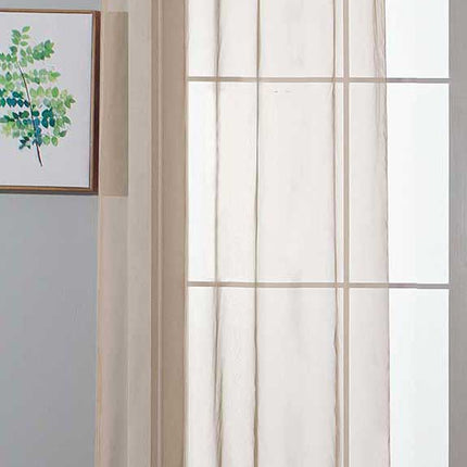 Ösenvorhang Transparent »Uni« Gardine Stores Vorhang Ösen Bleibandabschluß Wohnzimmer 20332-cn