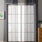 Schwarz / HxB 245x140 cm
