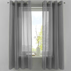 Dunkelgrau / HxB 175x140 cm