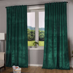 Grün / 2 Stück HxB 235x135 cm