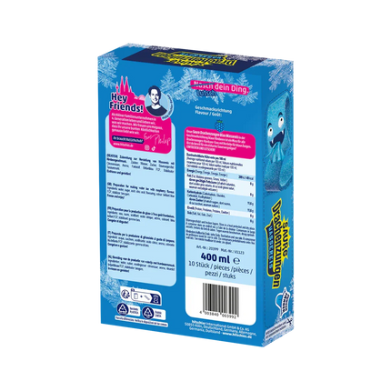 Hitschies Saure Drachenzungen Wassereis Blau
