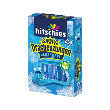 Hitschies Saure Drachenzungen Wassereis Blau
