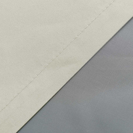 2er Set Vorhänge Schal Ösen »Berlin« Microsatin Lichtdurchlässig Uni Matt 20405N2
