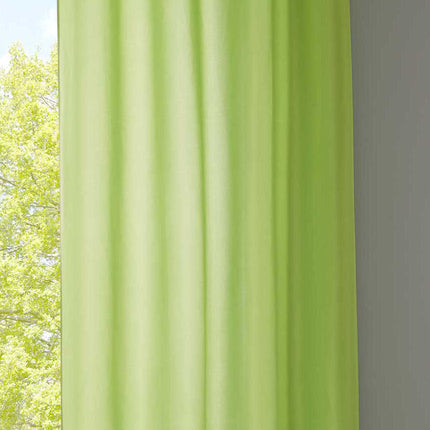 1er Set Vorhänge Schal Ösen »Berlin« Microsatin Lichtdurchlässig Uni Matt 20405N