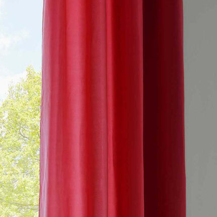 1er Set Vorhänge Schal Ösen »Berlin« Microsatin Lichtdurchlässig Uni Matt 20405N