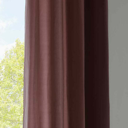 1er Set Vorhänge Schal Ösen »Berlin« Microsatin Lichtdurchlässig Uni Matt 20405N