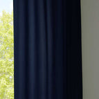 Dunkelblau / HxB 245x140 cm