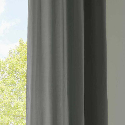 1er Set Vorhänge Schal Ösen »Berlin« Microsatin Lichtdurchlässig Uni Matt 20405N